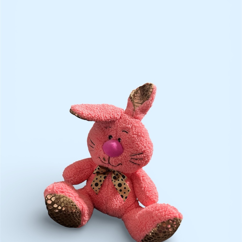 Pink Plush Bunny Toy